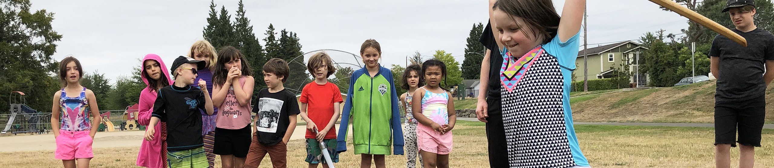 Kids at Aikido Summer Camp Kids at Aikido Summer Camp