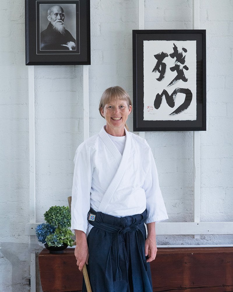 Ea Murphy, dojo-cho of Tacoma Aikikai